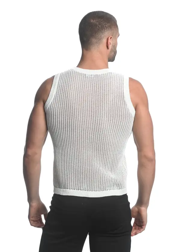 Everyday Open Knit Vest
