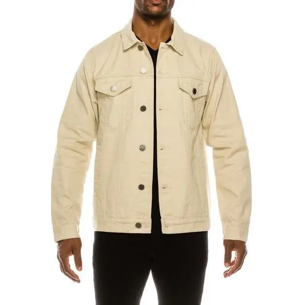 Essential Colored Denim Jacket