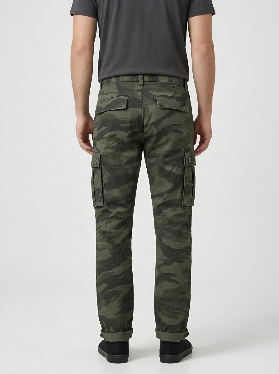 Rugged Camouflage Cargo Pants