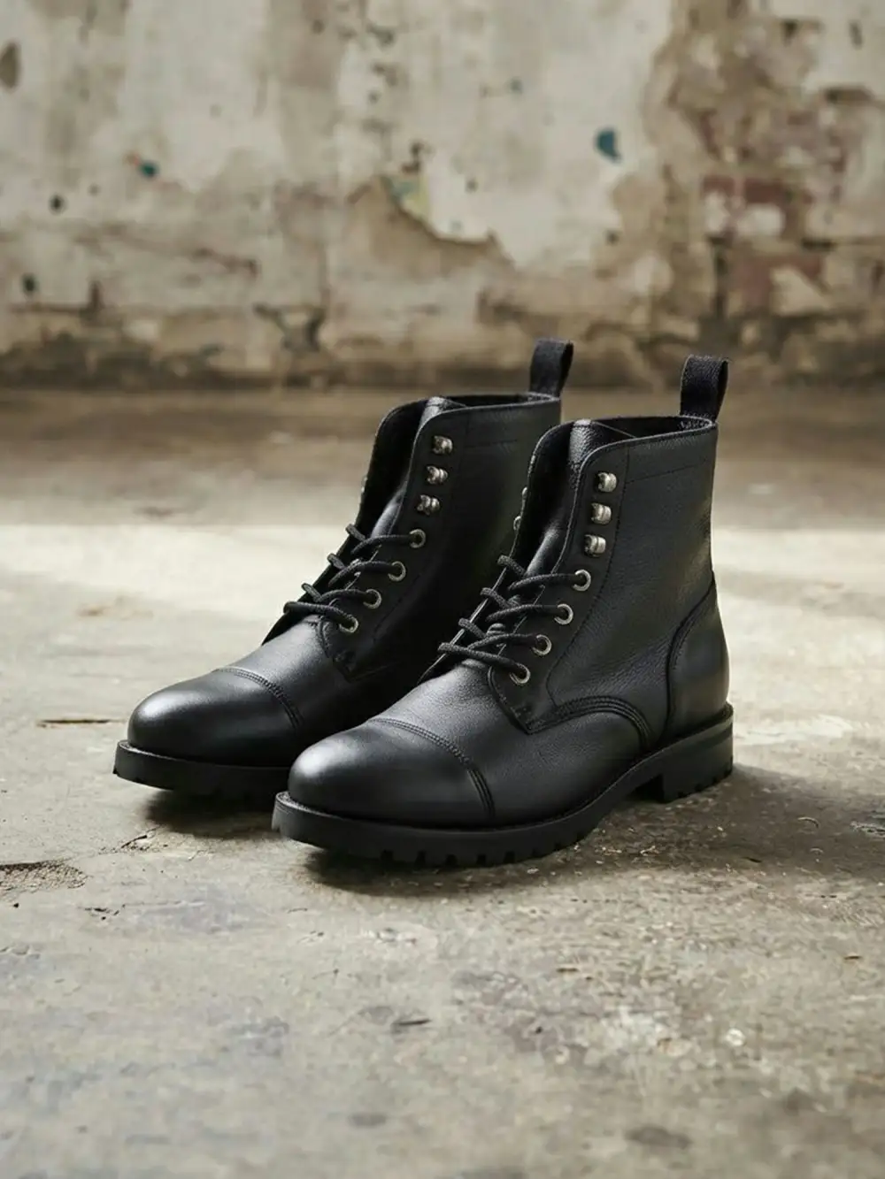 Women's Relaxed Casual Water Resistant Vegan Leather Everyday Boots