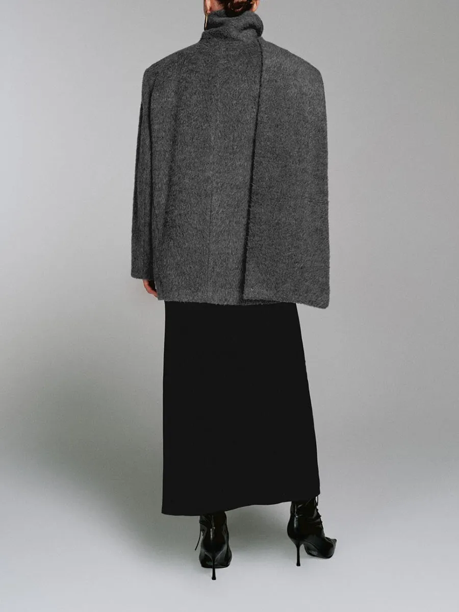 A Loose Laid-Back Commuter Jacket For Ladies