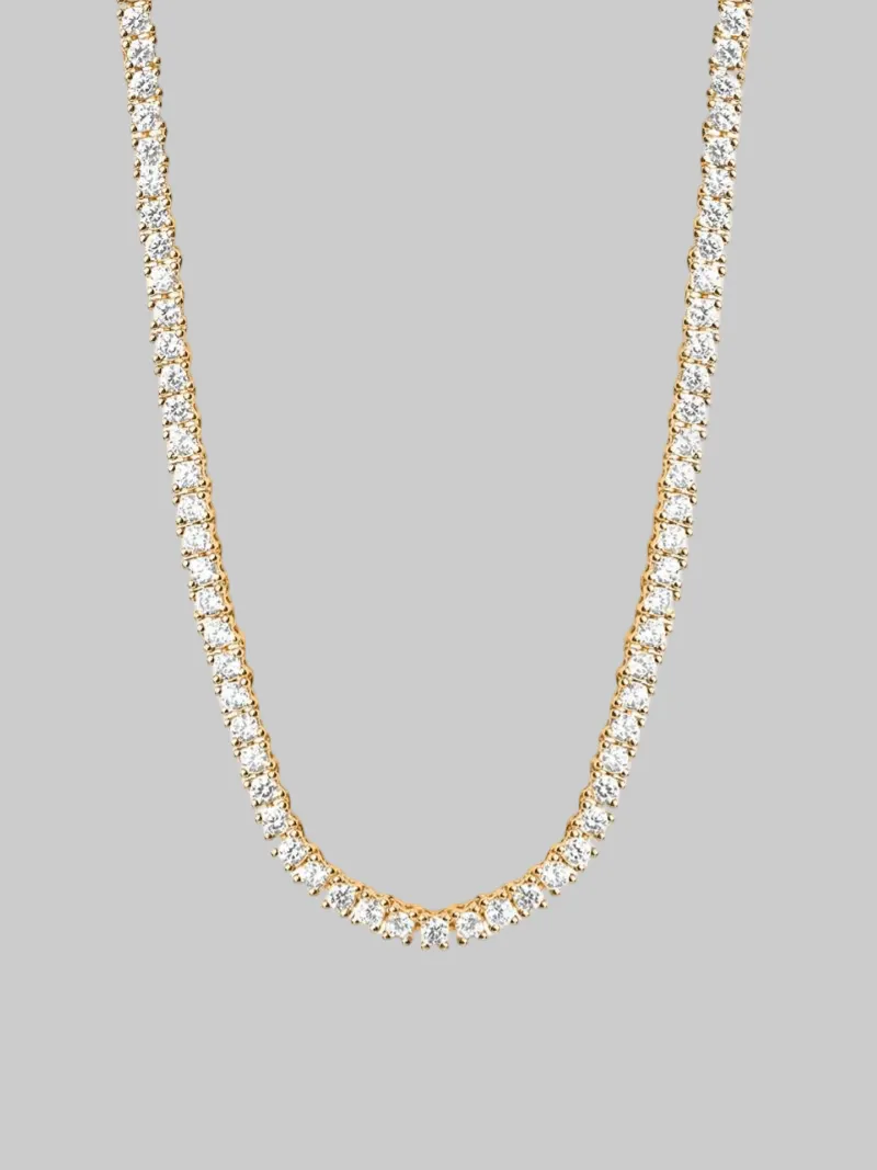 Polished Riviere Necklace
