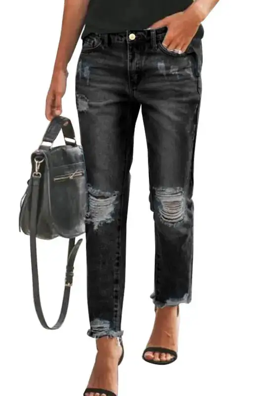 Clean High Waist Skinny Denim Jeans