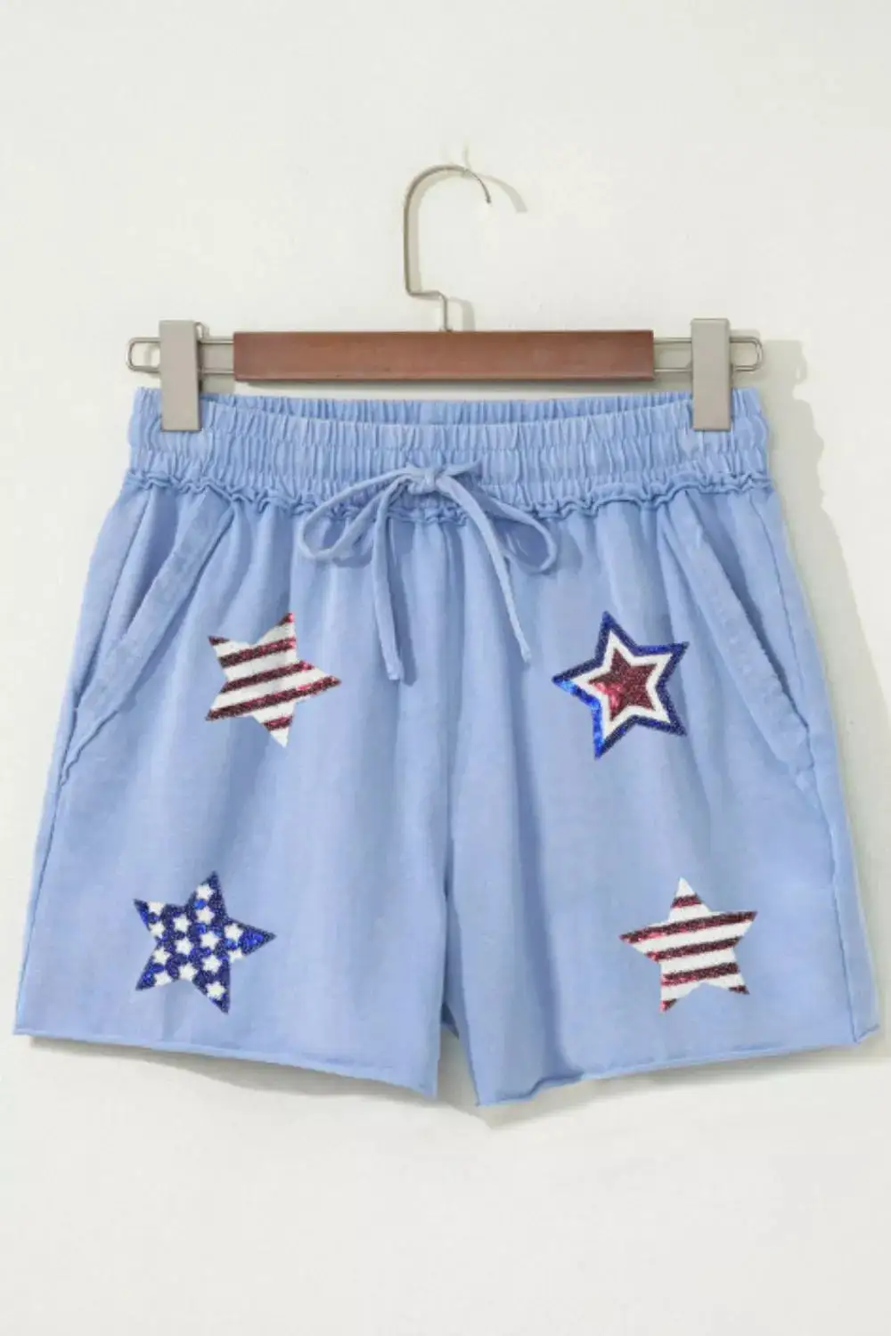 Star Drawstring Shorts