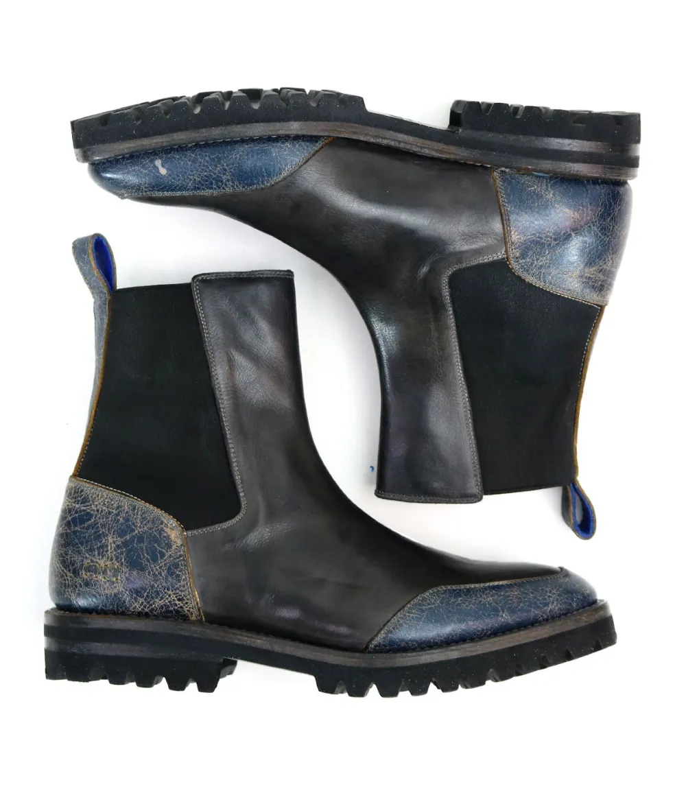Streamlined Pull-Tab Chelsea Boots