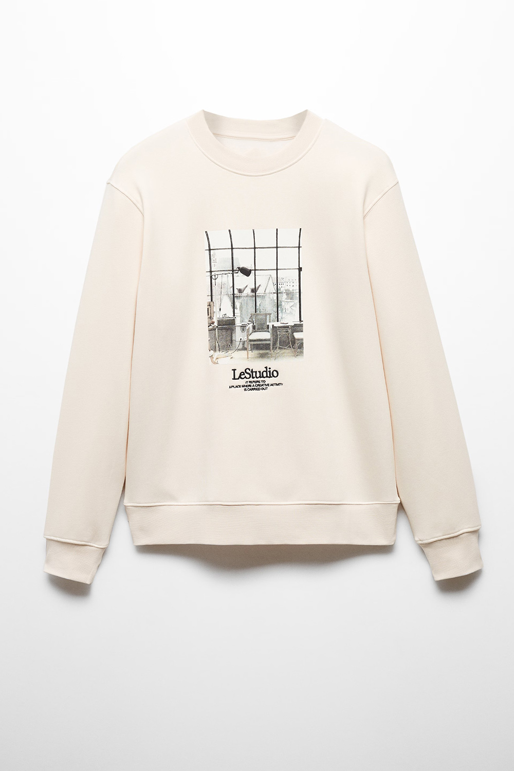 Printed Picture Sweatshirt