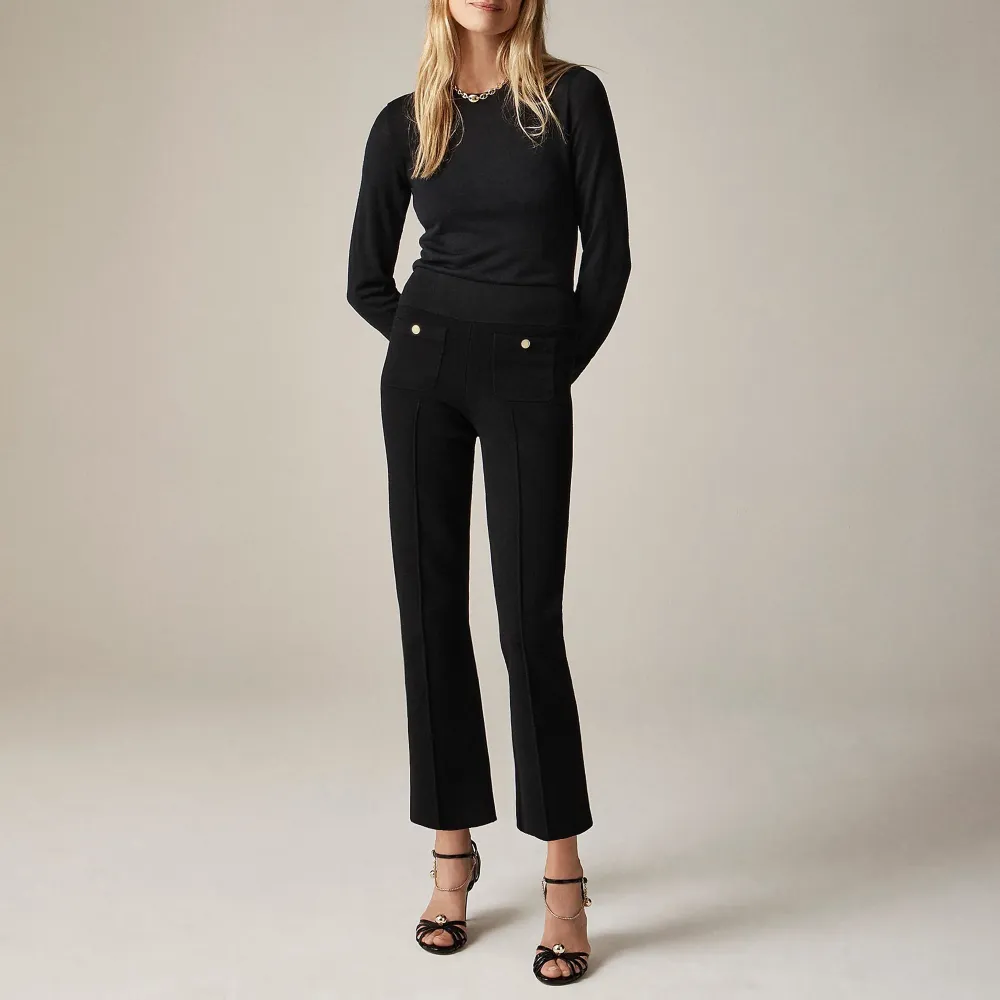 Kick Out Pants with Patch Pockets