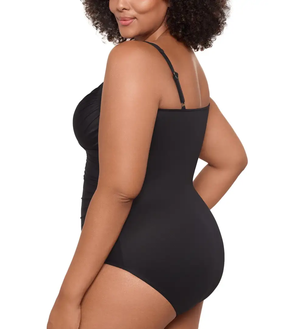 Polished Underwire One-Piece Swimsuit
