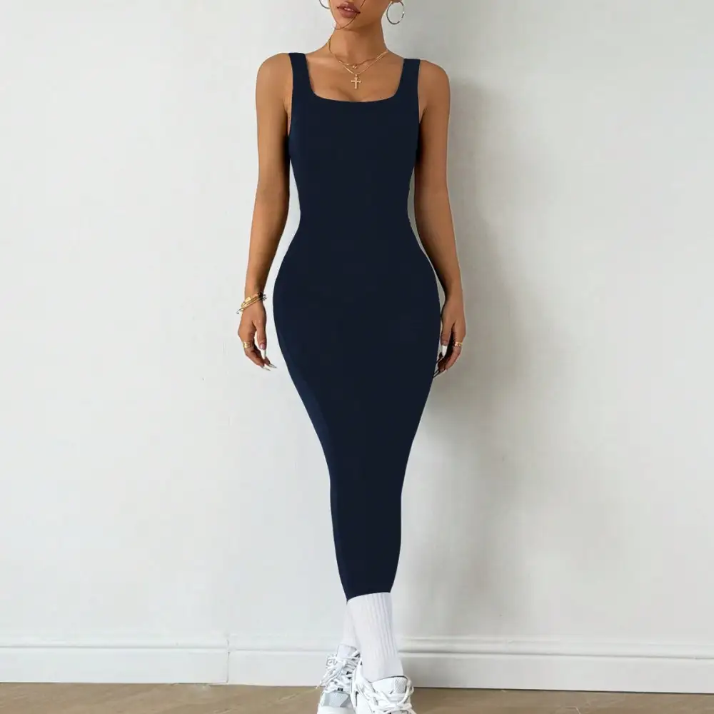 Sporty Crisscross Backless Fitness Jumpsuit