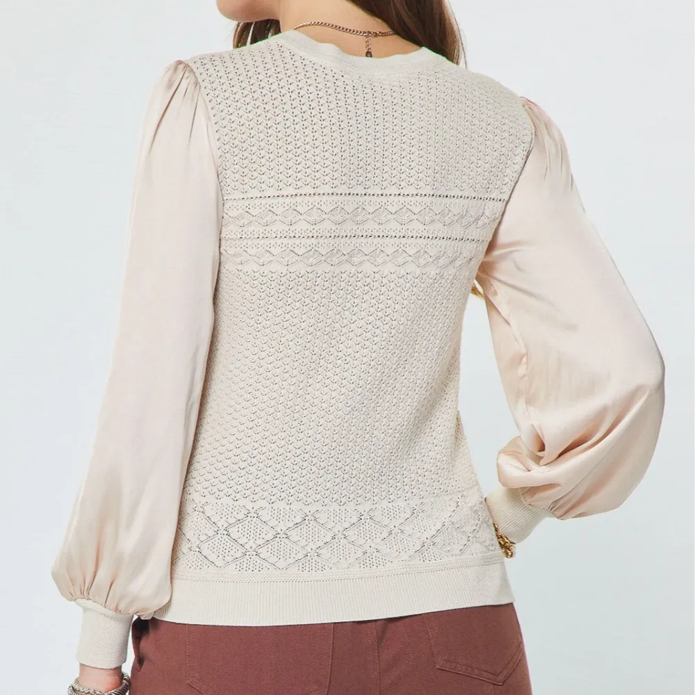 Chiffon Sleeves Top