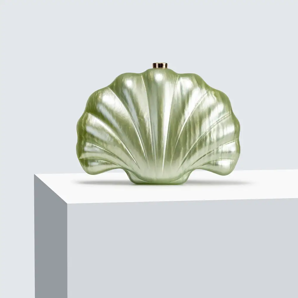 Curved Clutch Bag