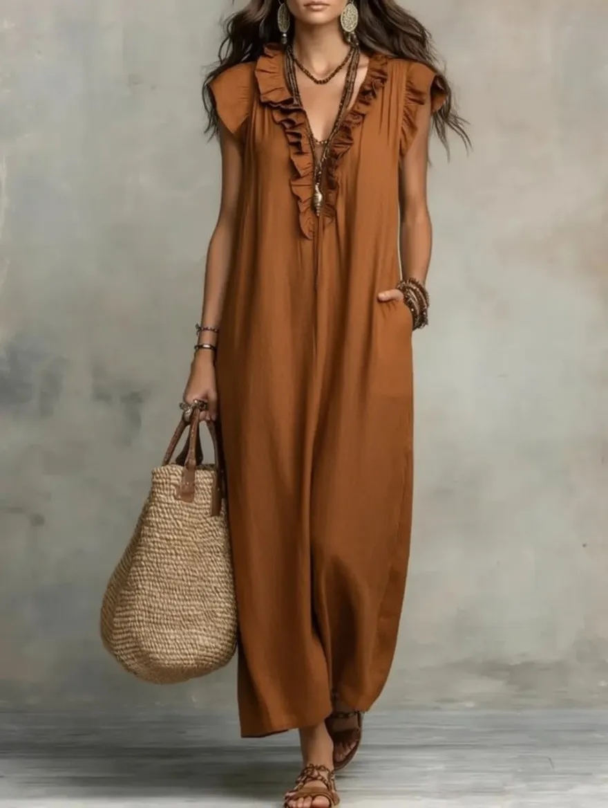 Bohemian maxi dress