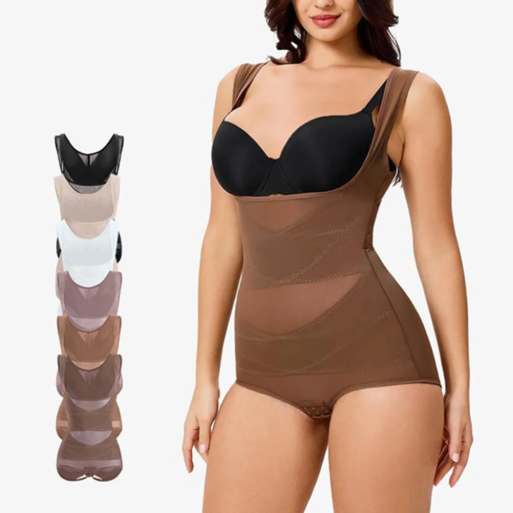 6PACK-Women's Clothing Mesh Breathable Basic faja Shapewear-ONLY 19