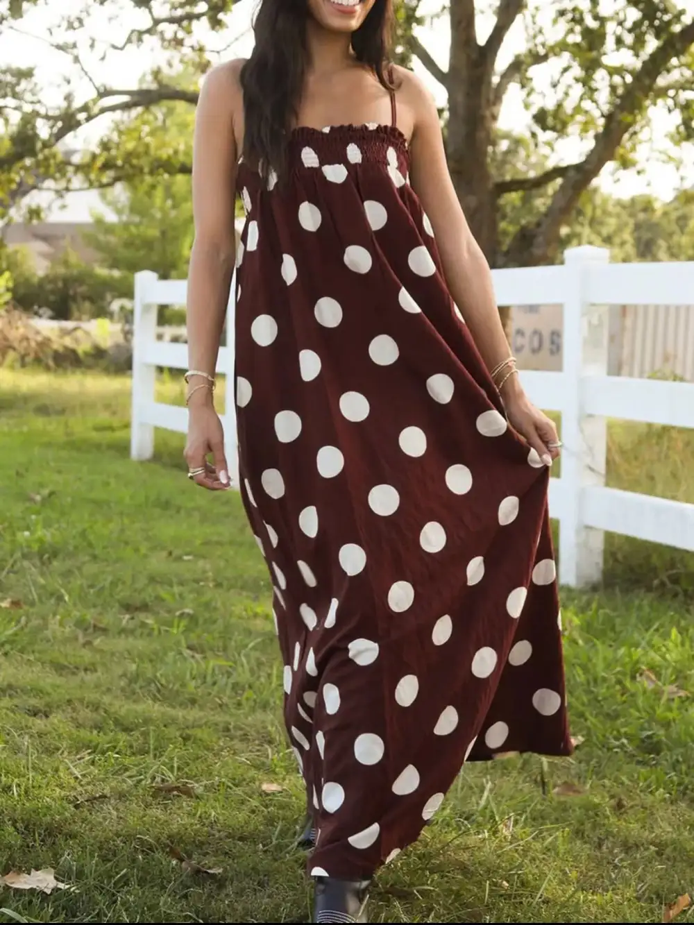 Easy Fit Sleeveless Maxi Tie Detail Dress