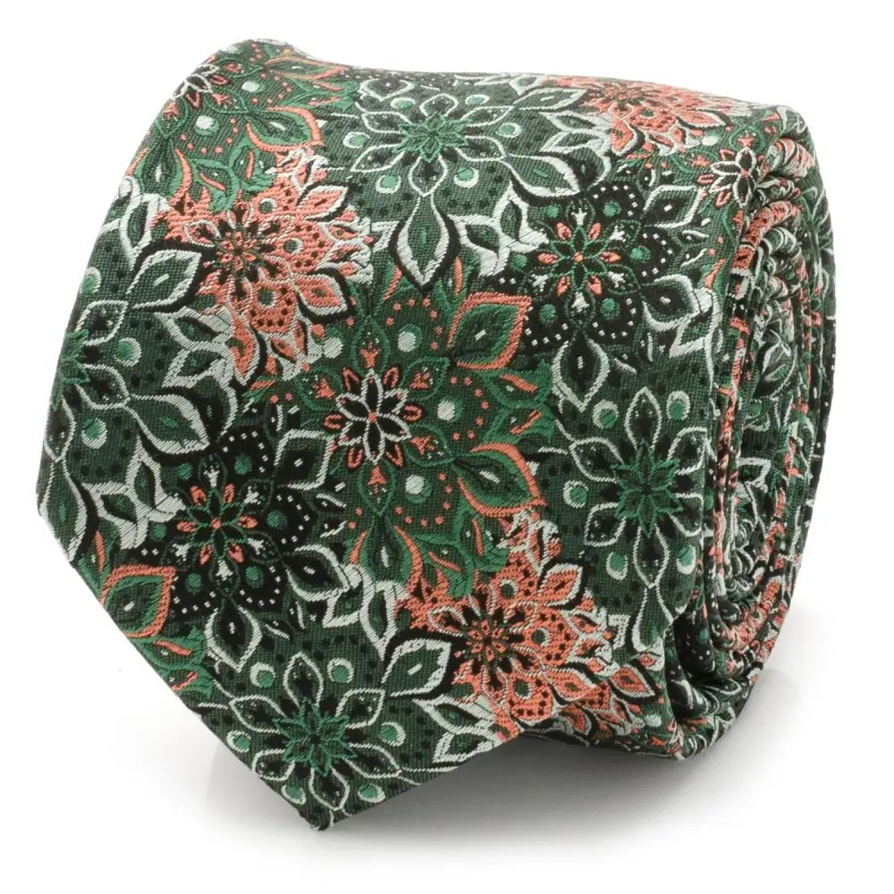Elegant Floral Men's Necktie