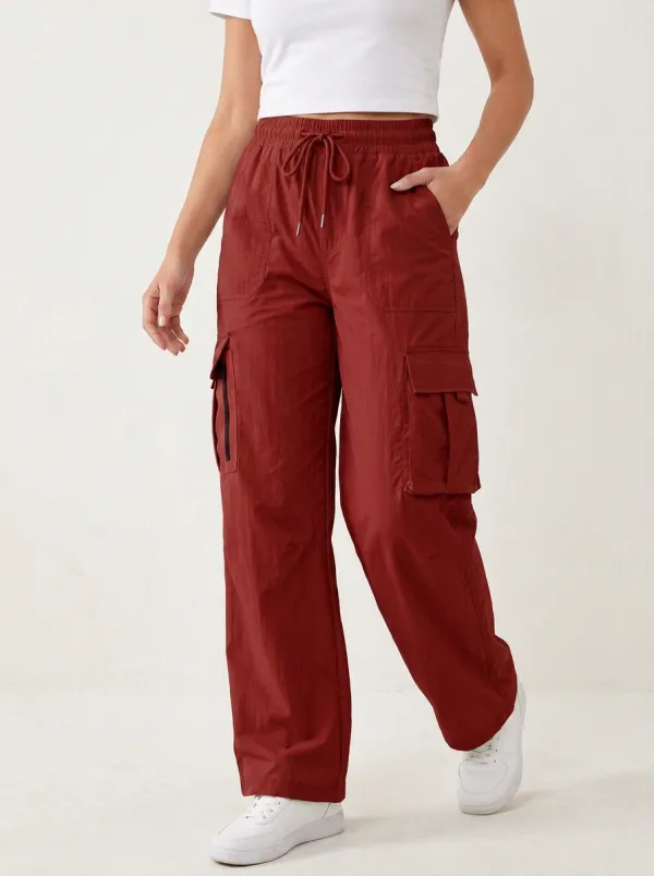 Women's Outdoor Inspired Multi-Pocket Cargo Cargo Work Pants