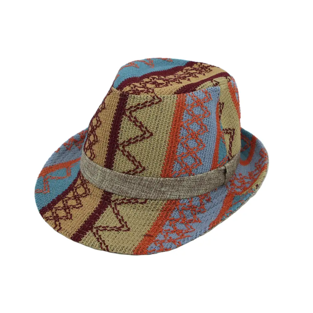 Relaxed Brim Fedora Hat