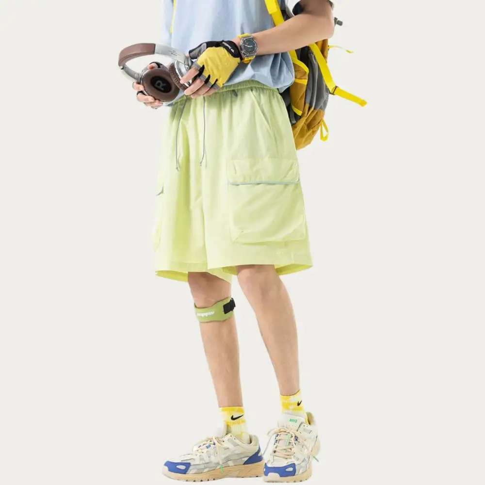 Tailored Drawstring Pocketed Lightweight Men's Athletic Shorts