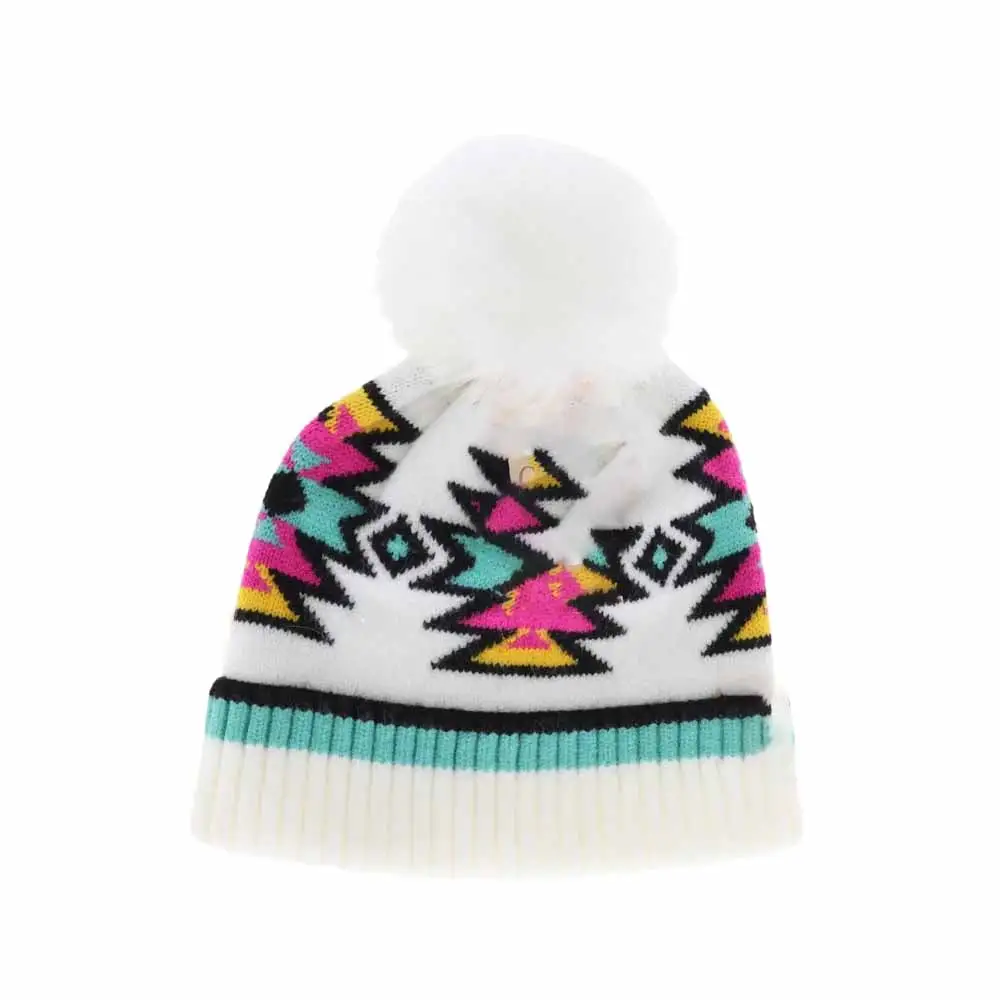 Polished Pom Kids Beanie