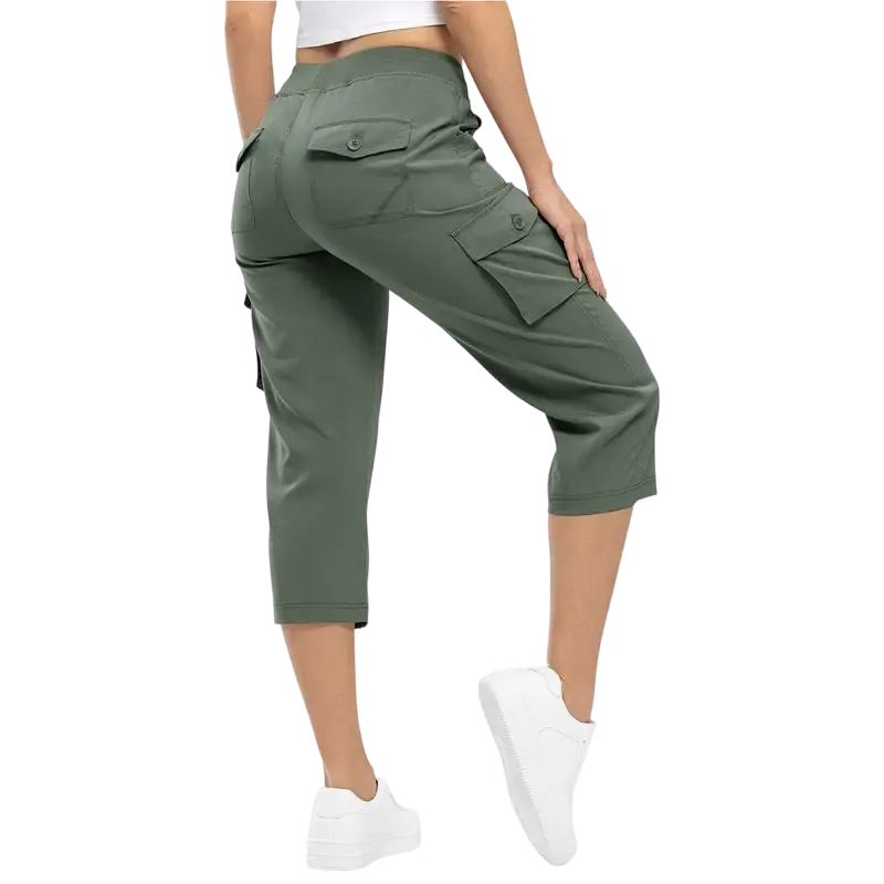 Women's lightweight work capri pants