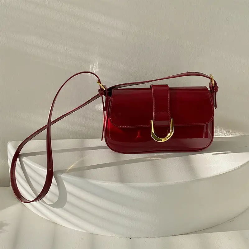 Structured Slim Baguette Bag