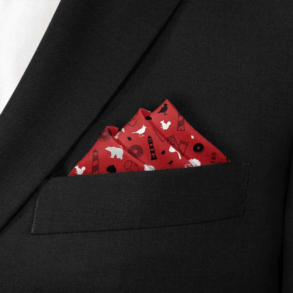 Contemporary Distinctive Suit Pocket Square
