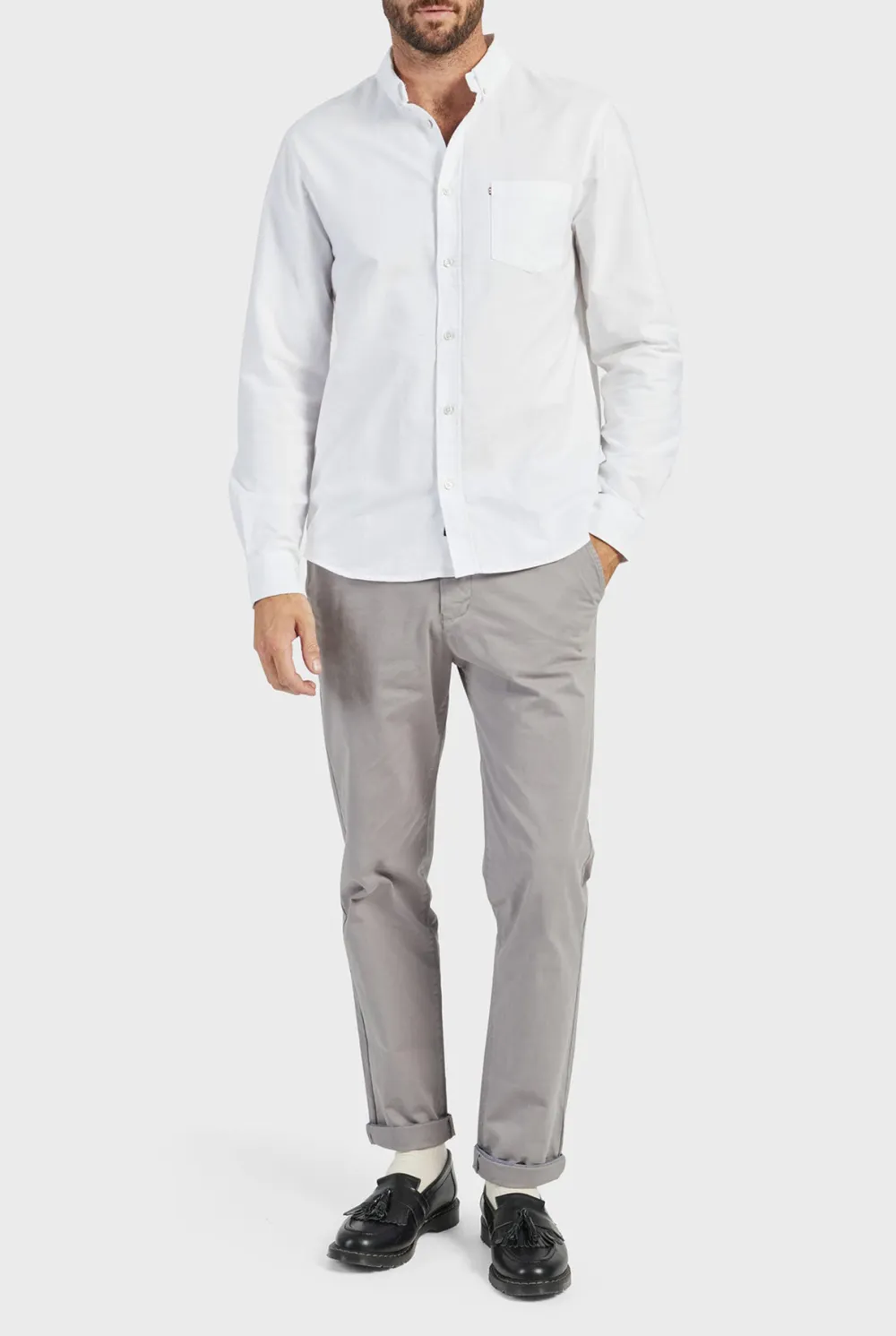 Dillon Shirt-White