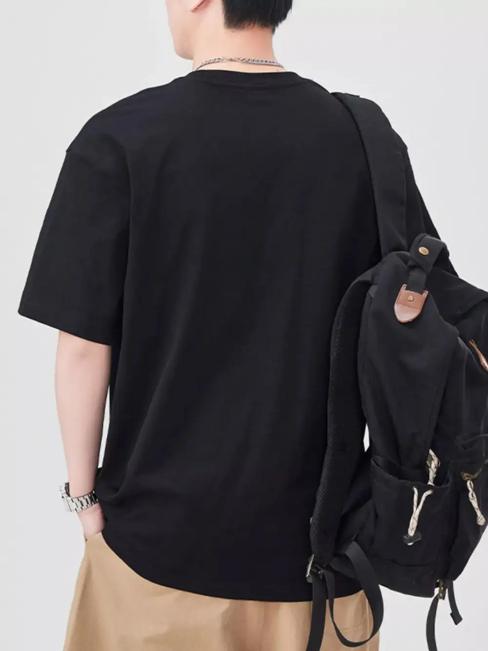 Utility Round Neck Short Sleeve T-Shirt