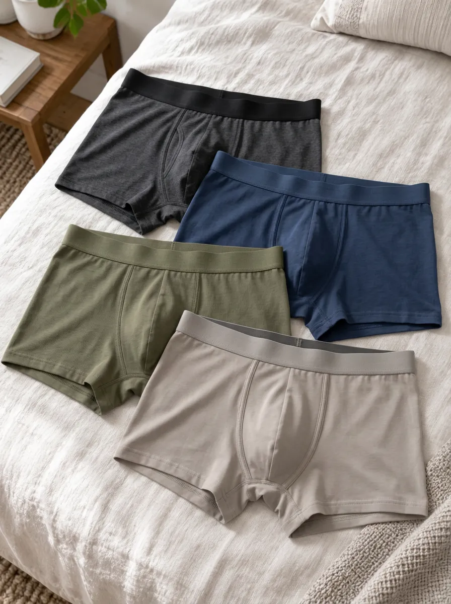 Men's Everyday Essentials Multipack Cotton Boxer Briefs Set