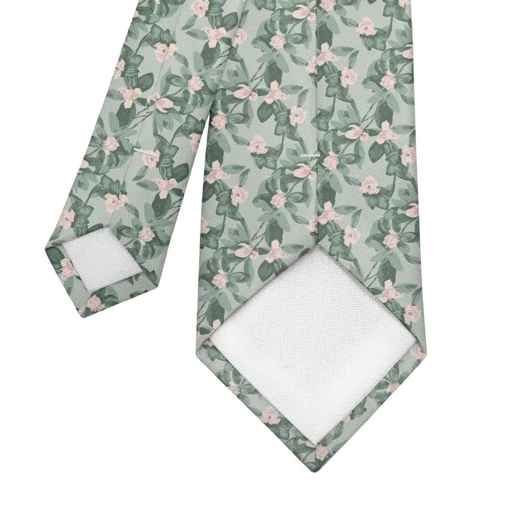 Distinctive Floral Motif Necktie