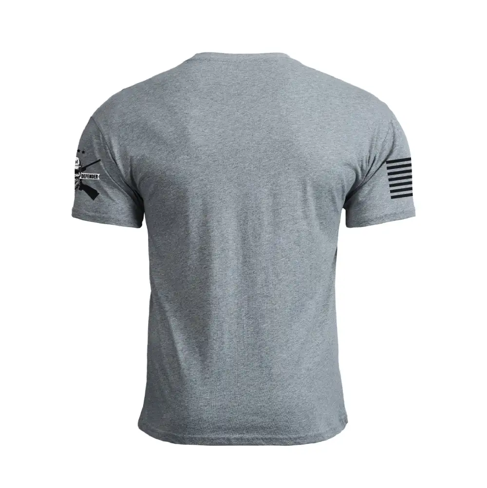 RETRO SPARTAN USA FLAG 100% COTTON GRAPHIC TEE