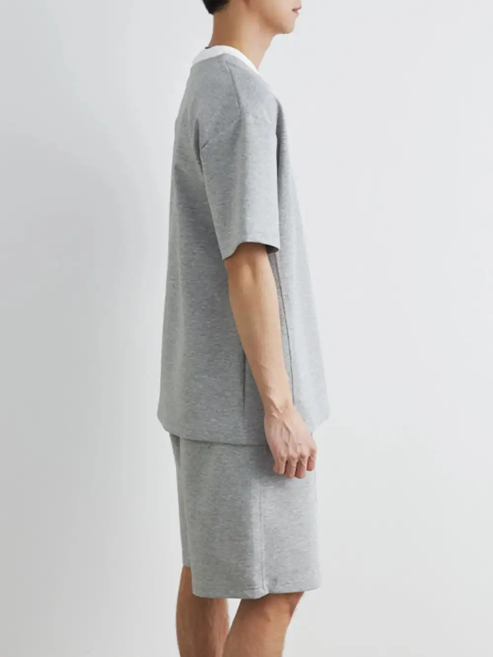 Half-Sleeve Top and Shorts Set