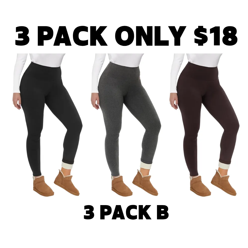 Thermal Thick FLeece Lined Leggings for Black Friday