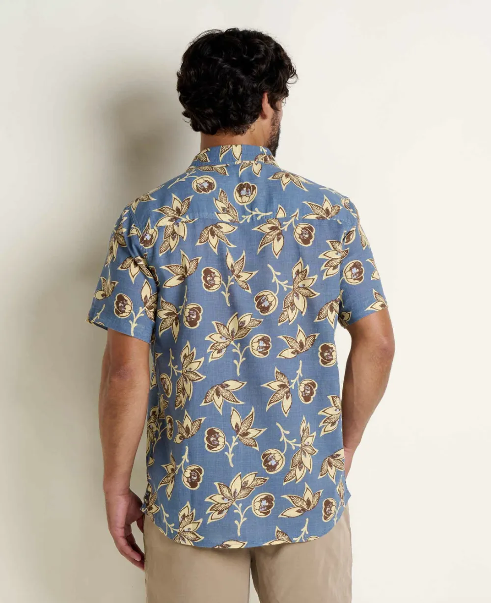 Embroidered Detail Men's Casual Shirt