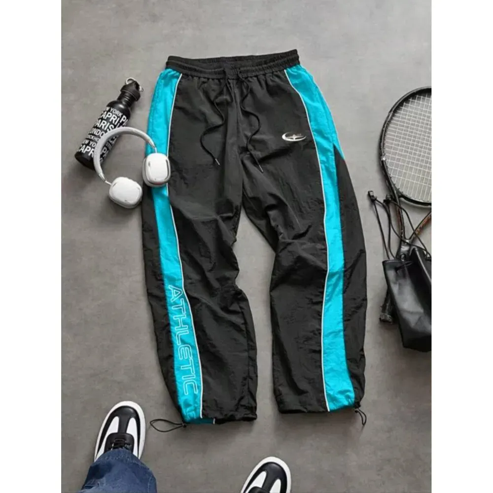 Unisex Casual Printed Elastic Cuff Sport Pants