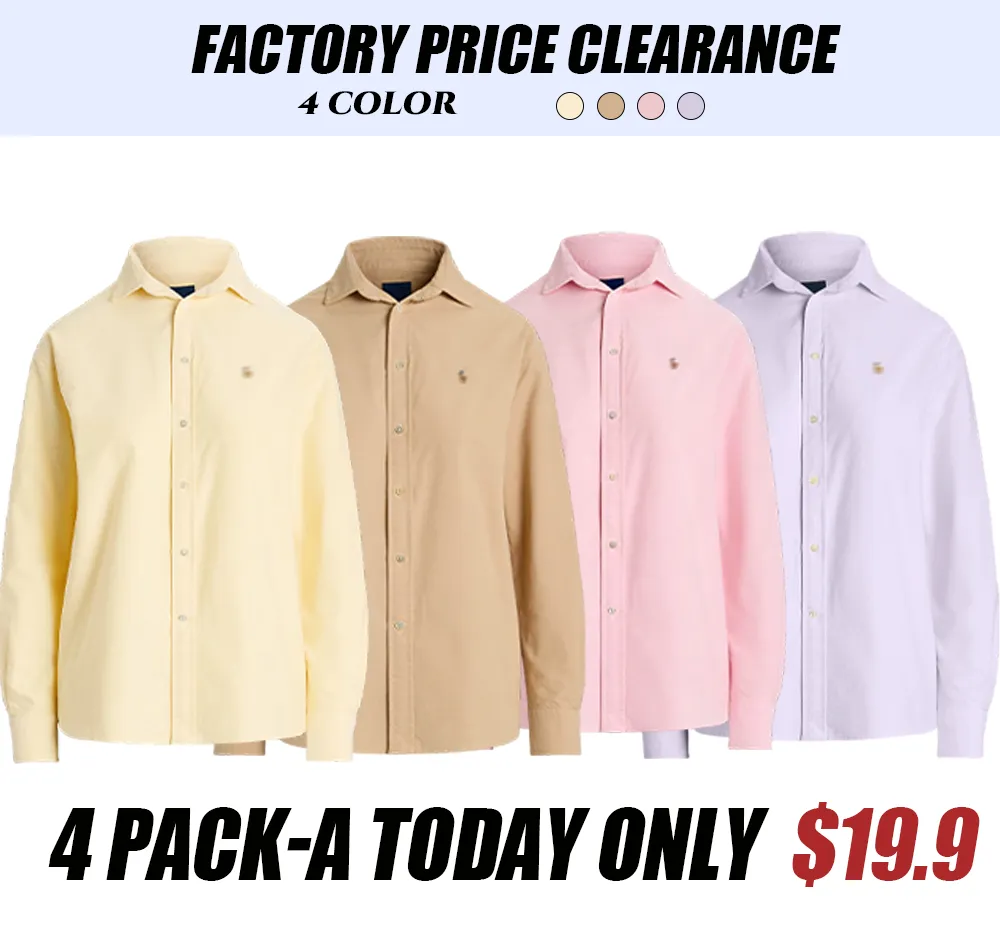 🔥 Relaxed Fit Cotton Oxford Shirt | Versatile Casual Staple