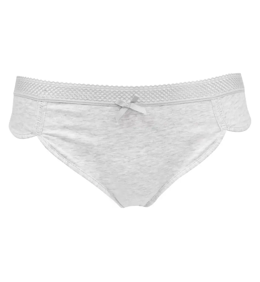 Classic Mid-Rise Cotton High-Leg Brief Panty