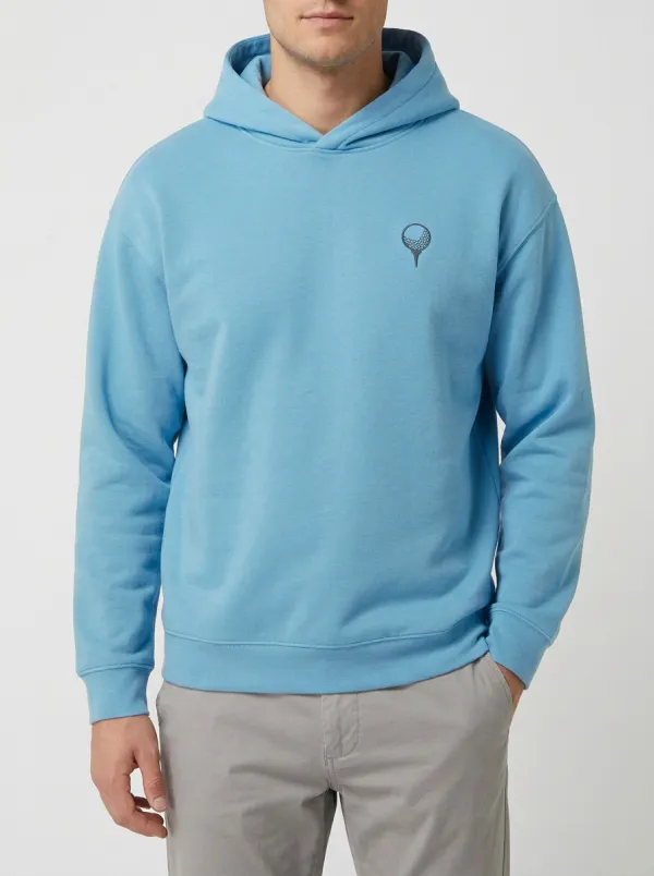 Relaxed Ball-On-Tee Golf Casual Hoodie