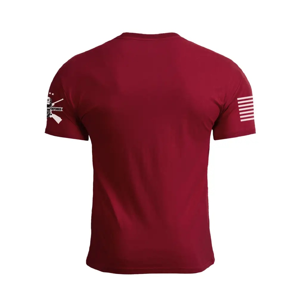 RETRO SPARTAN USA FLAG 100% COTTON GRAPHIC TEE
