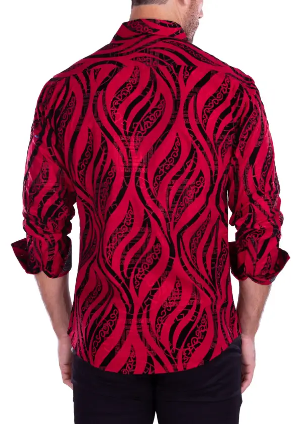 Lounge Button Up Dress Shirt