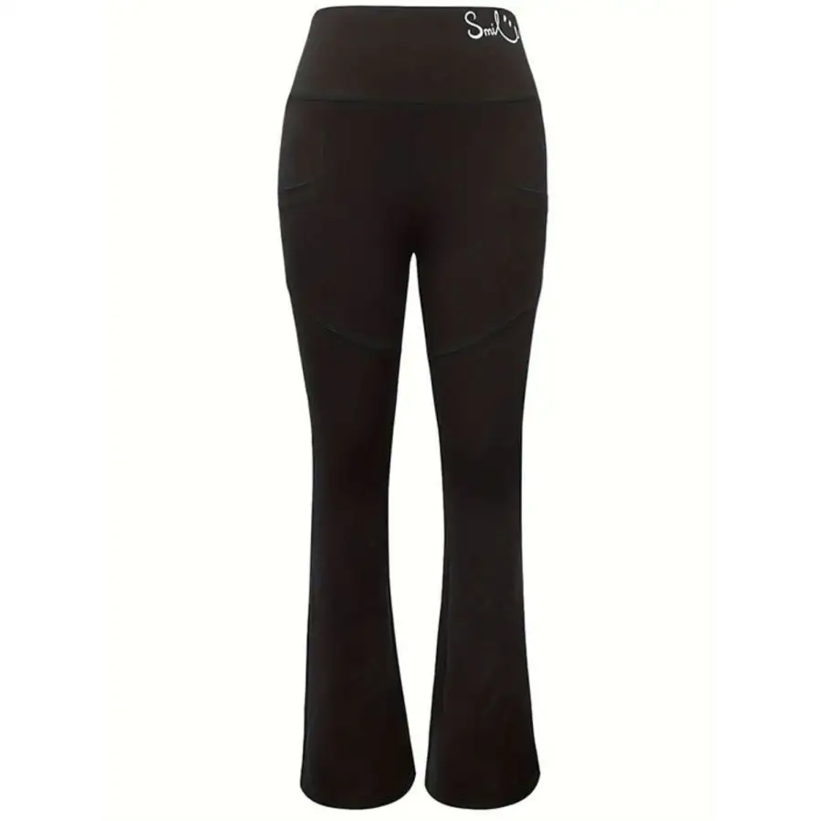 Bootcut High Rise Pants with Pockets