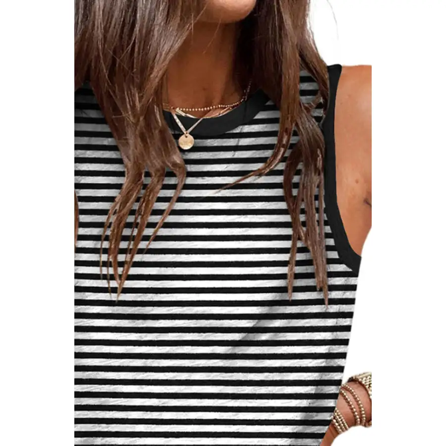 Modern Round Neck Tank