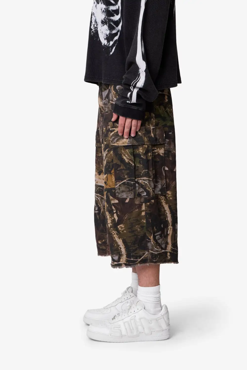Extra Long Utility Cargo Shorts