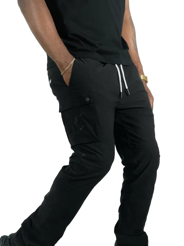 Nylon Pants Black