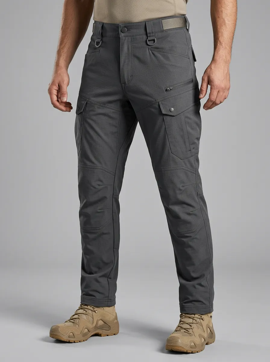Men's Tactical Multi Pocket Pants 12