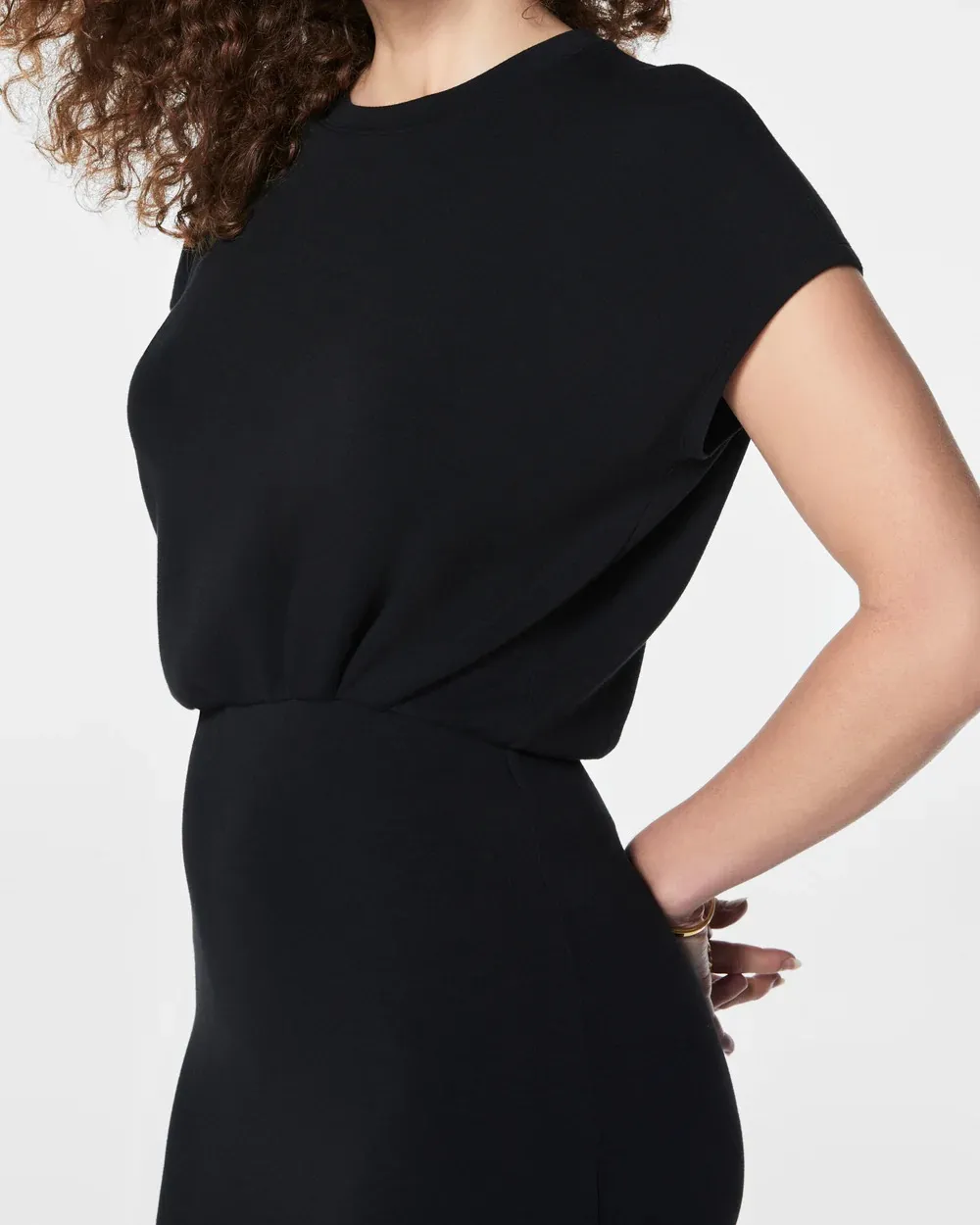 Gathered Waist Dress
