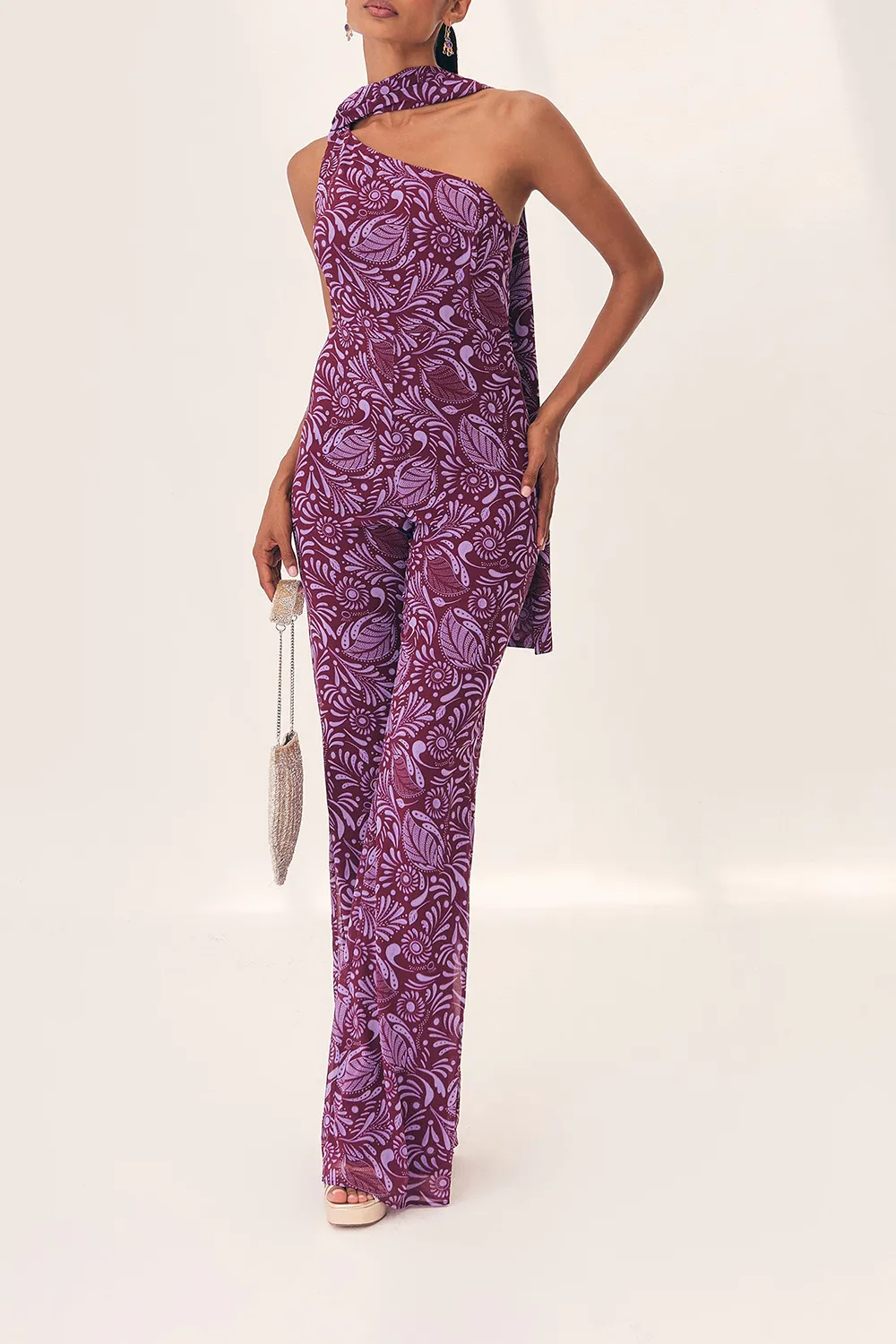 Graphic Print Jumpsuit