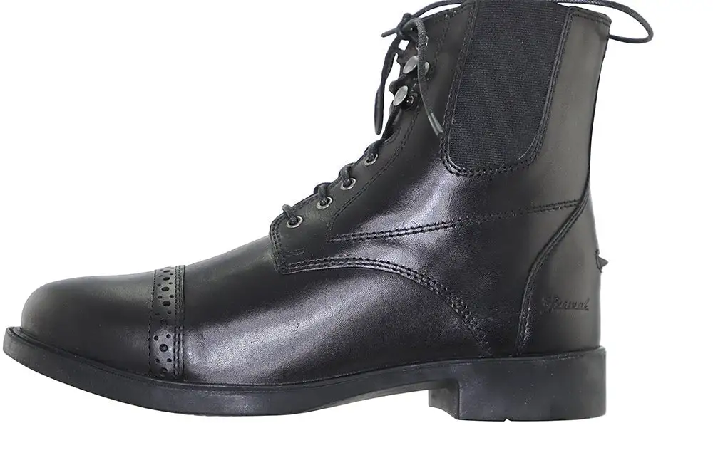 Lace-Up Easy-Care Riding Boots