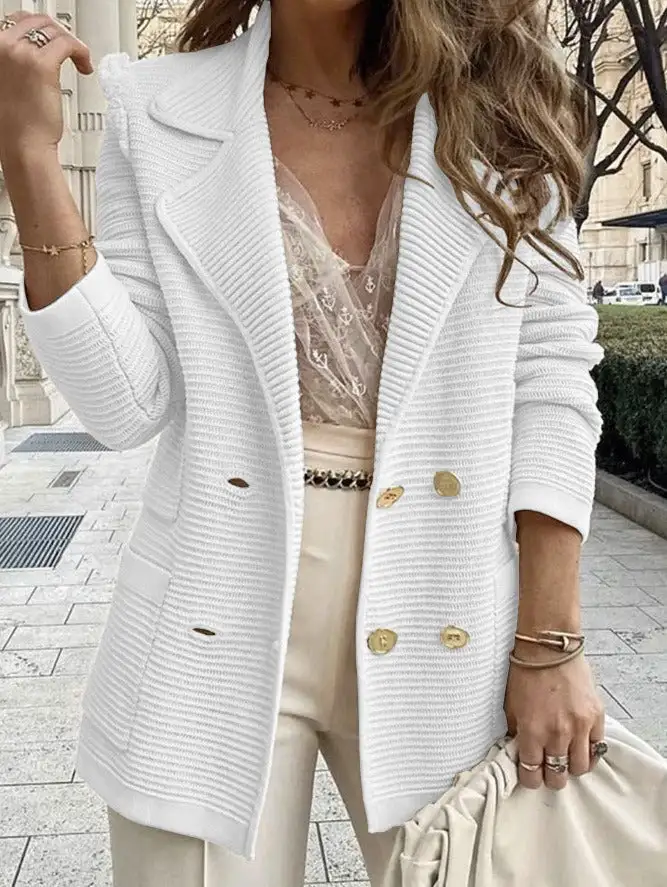 Double-Breasted Women's Blazer