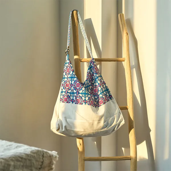 Cotton Crossbody Bag